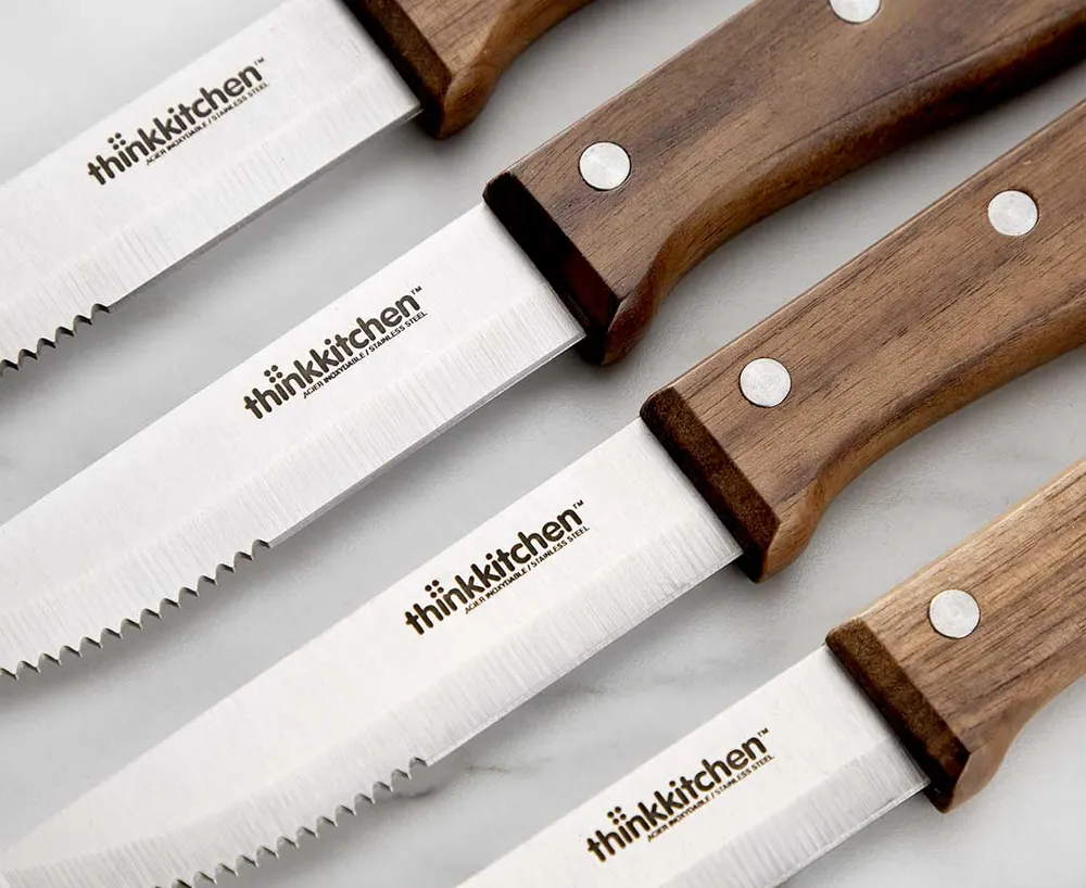 thinkkitchen Biftek 4-Pc Steak Knife Set 