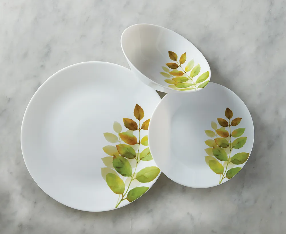 Autumn Shadow 12-Pc Dinnerware Set