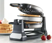 thinkkitchen Morning Express Double Waffle Maker