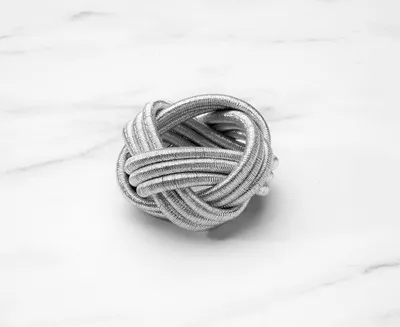 Silver Knot Napkin Ring