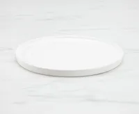 Ledge Platter, White