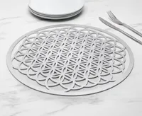 Planetarium Placemat, Silver