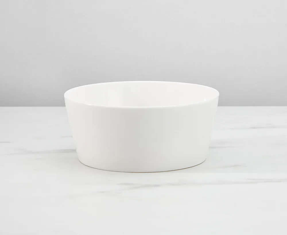 Ledge Bowl, White