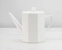 Ledge Teapot, White