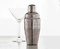 Cube Cocktail Shaker, Silver