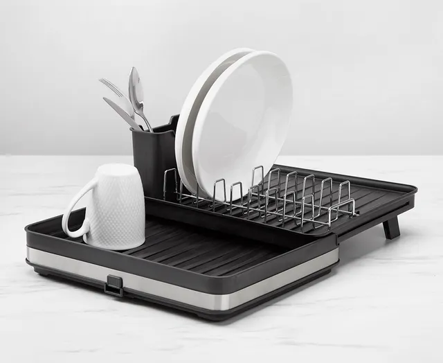 KSP Avanti Dish Rack with Tray (Aluminum)