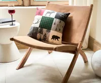 Lodge Patchwork Cushion