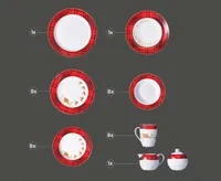 Christmas Eve 37-Pc Dinnerware Set