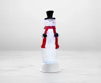 Lantern Water Globe, LED Stand-up Snowman