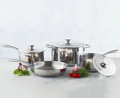 Remy Olivier Palermo Stainless Steel 7-Pc Cookware Set