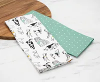 Doggo Kitchen Towels, Set of 2