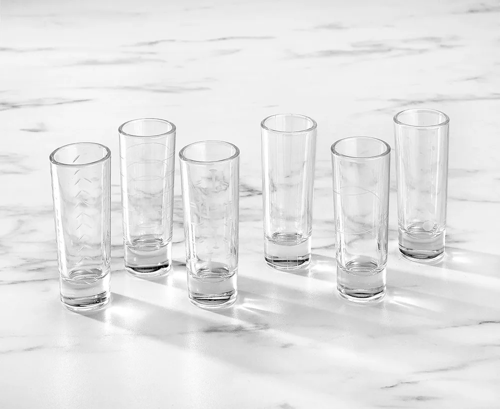 Diem II Shot Glasses, Set of 6