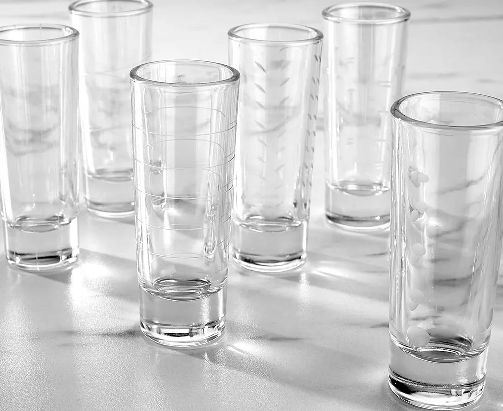 Diem II Shot Glasses, Set of 6