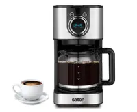 Salton 10-Cup Programmable Digital Coffee Maker, 900 watts
