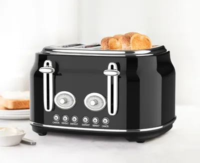 thinkkitchen 4-Slice Retro Toaster