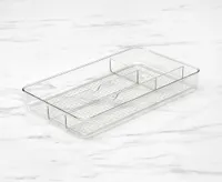 thinkkitchen Cutlery Tray, Transparent