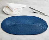 Ovale Placemat, Blue
