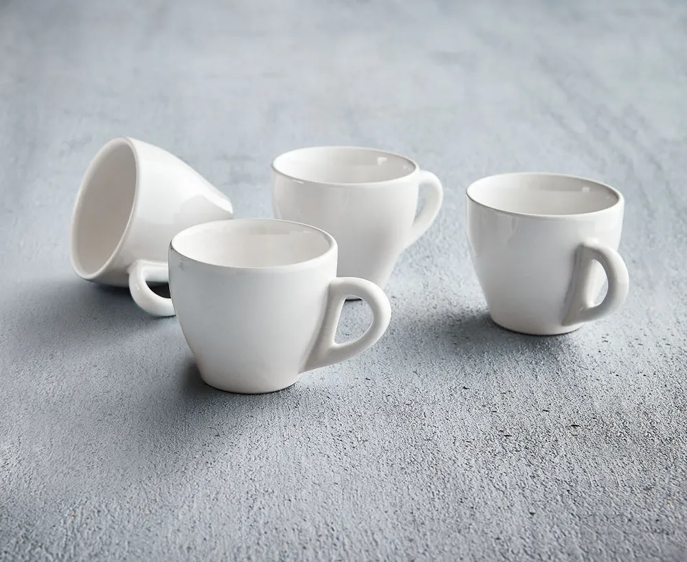 Everyday Espresso Cups, Set of 4, 6 oz