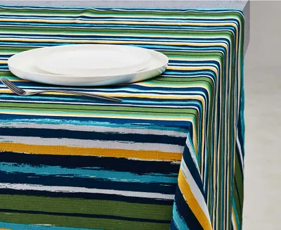 Coastal Stripe Tablecloth