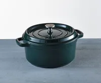 Remy Olivier Bennett Round Cast Iron Dutch Oven, Green, 4 L