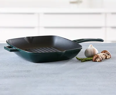 Remy Olivier Bennett Square Grill Cast Iron Pan, 26 cm