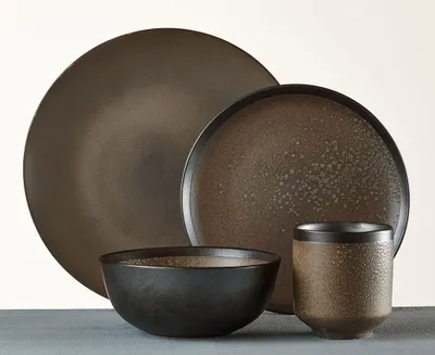 Kyoto Cocoa 16-Pc Dinnerware Set