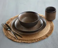 Kyoto Cocoa 16-Pc Dinnerware Set