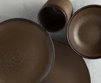 Kyoto Cocoa 16-Pc Dinnerware Set