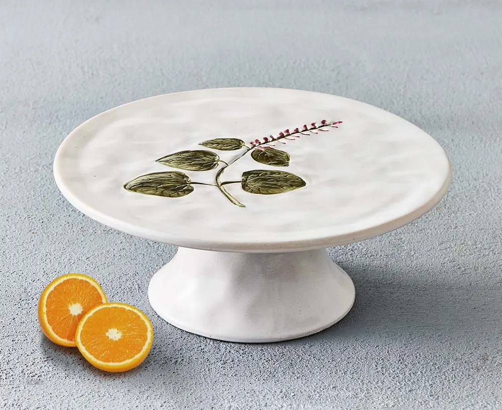 Botanik Cake Stand, 22.7 X 9cm