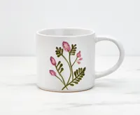 Botanik Stoneware Flower Mug, 400ml