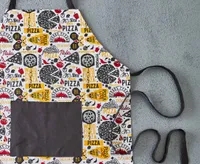 Chef Pizza Apron with Pocket