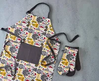 Chef Pizza Apron with Pocket