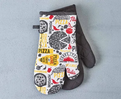 Pizza Oven Mitts, Set of 2