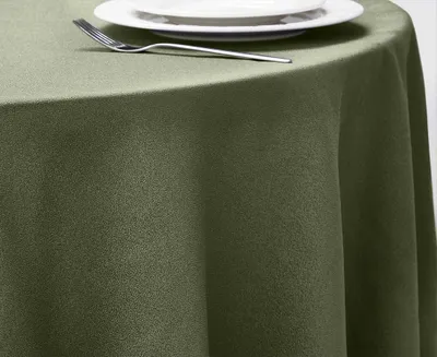 Oasis Round Tablecloth, Forest, 60"