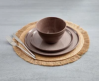 Phoenix 12-Pc Dinnerware Set, Clay