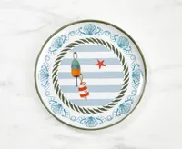 Norseman Nautical Melamine Side Plate, 9"