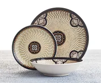 Far East 12-Pc Dinnerware Set