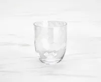 Ripple Acrylic Double Old-Fashioned Glass, Clear, 400 ml