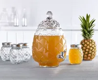 Ananas Glass Dispenser, 6L