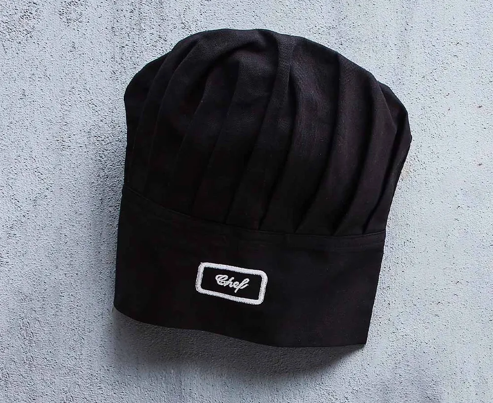 Chef Hat, Black