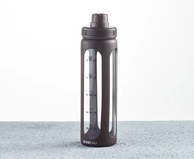 Essential Water Bottle, Black, 750 ml