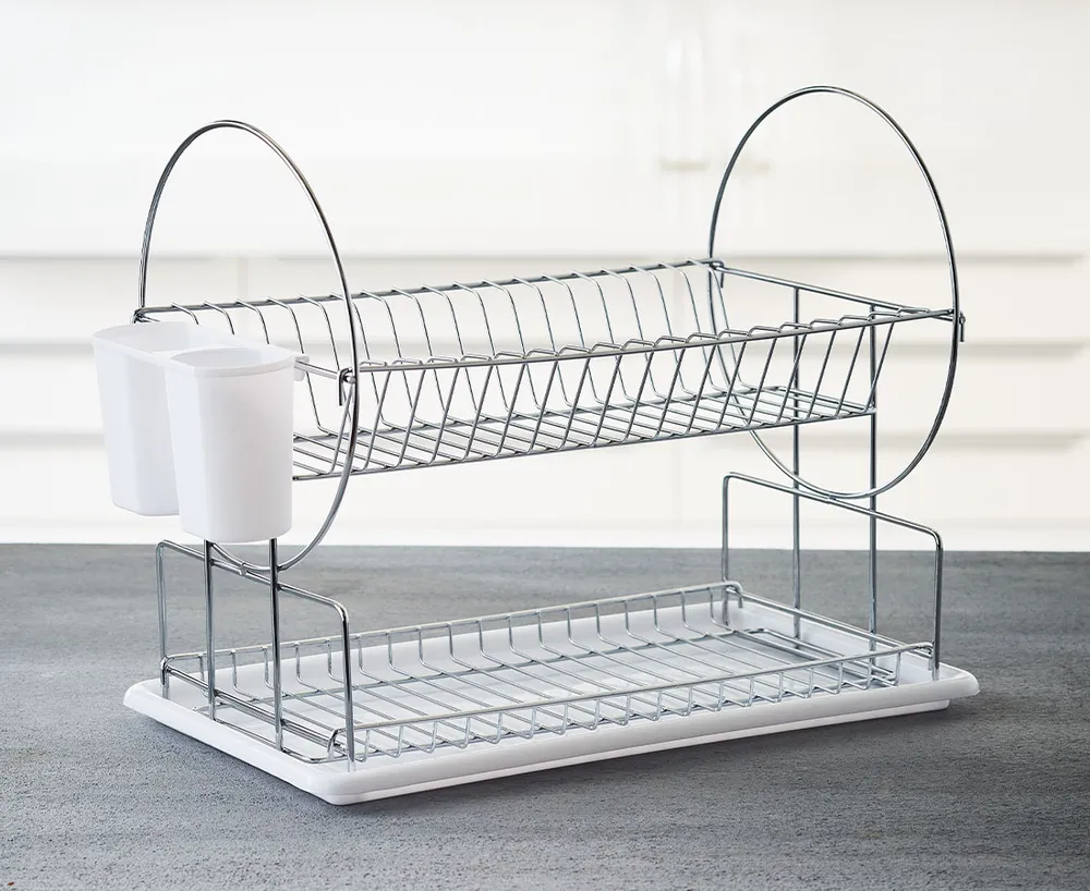 thinkkitchen Multi Dish Rack, White 