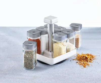 thinkkitchen Casa 8-Jar Spice Rack