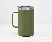 Canyon Stainless Steel Double-Wall Mug, Khaki, 682 ml