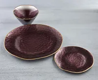 Figaro Round Bowl, 16 cm, Plum