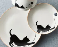 Coolest Cat 12-Pc Dinnerware Set
