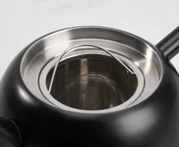 thinktea Kuro Teapot with Infuser, Black, 1.5 L