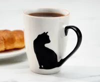 Coolest Cat Silhouette Mug, 380 ml