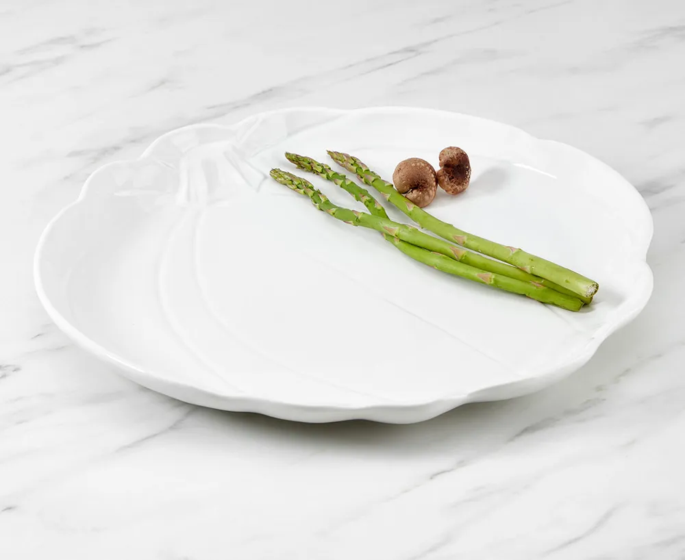 Citrouille Platter, White