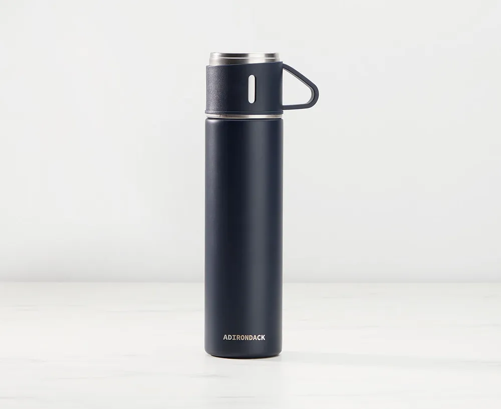 Adirondack Thermos Bottle, Navy, 600 ml